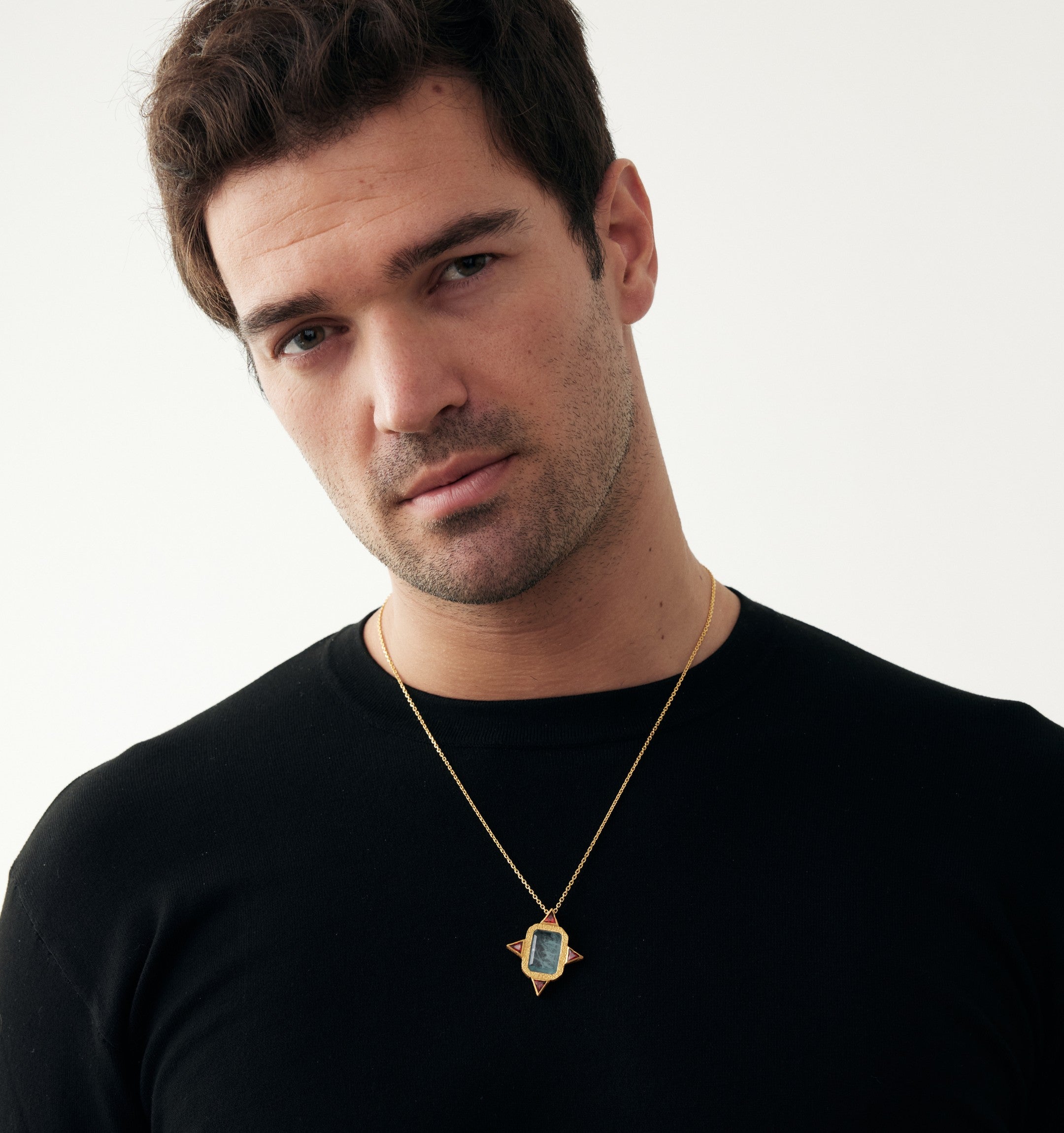 The Gemma Divina Aquamarine Necklace