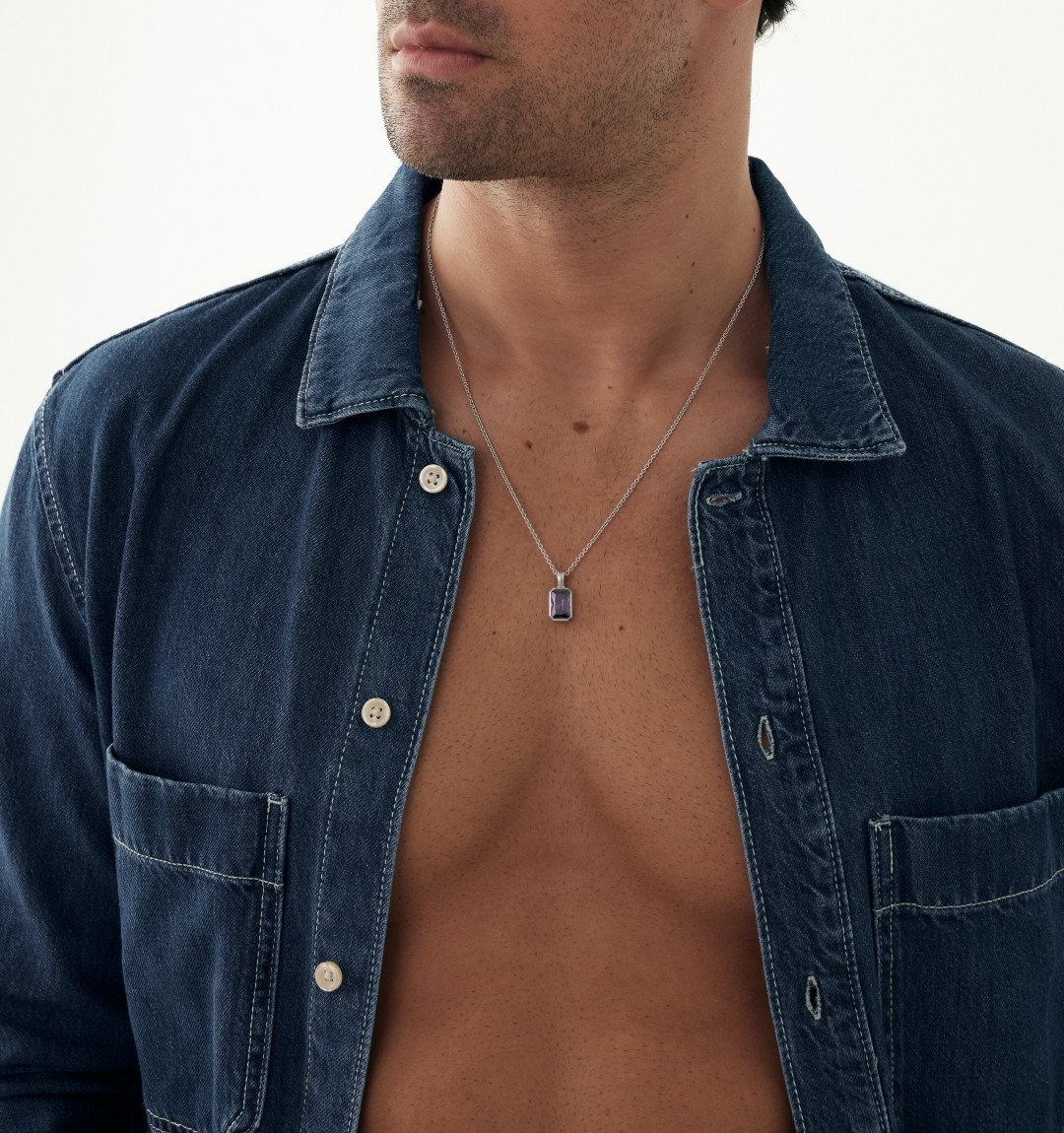 The Violara Necklace Silver