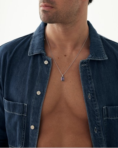 The Violara Necklace Silver The Violara Necklace Silver