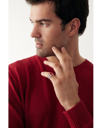 The Flamma Ring Silver