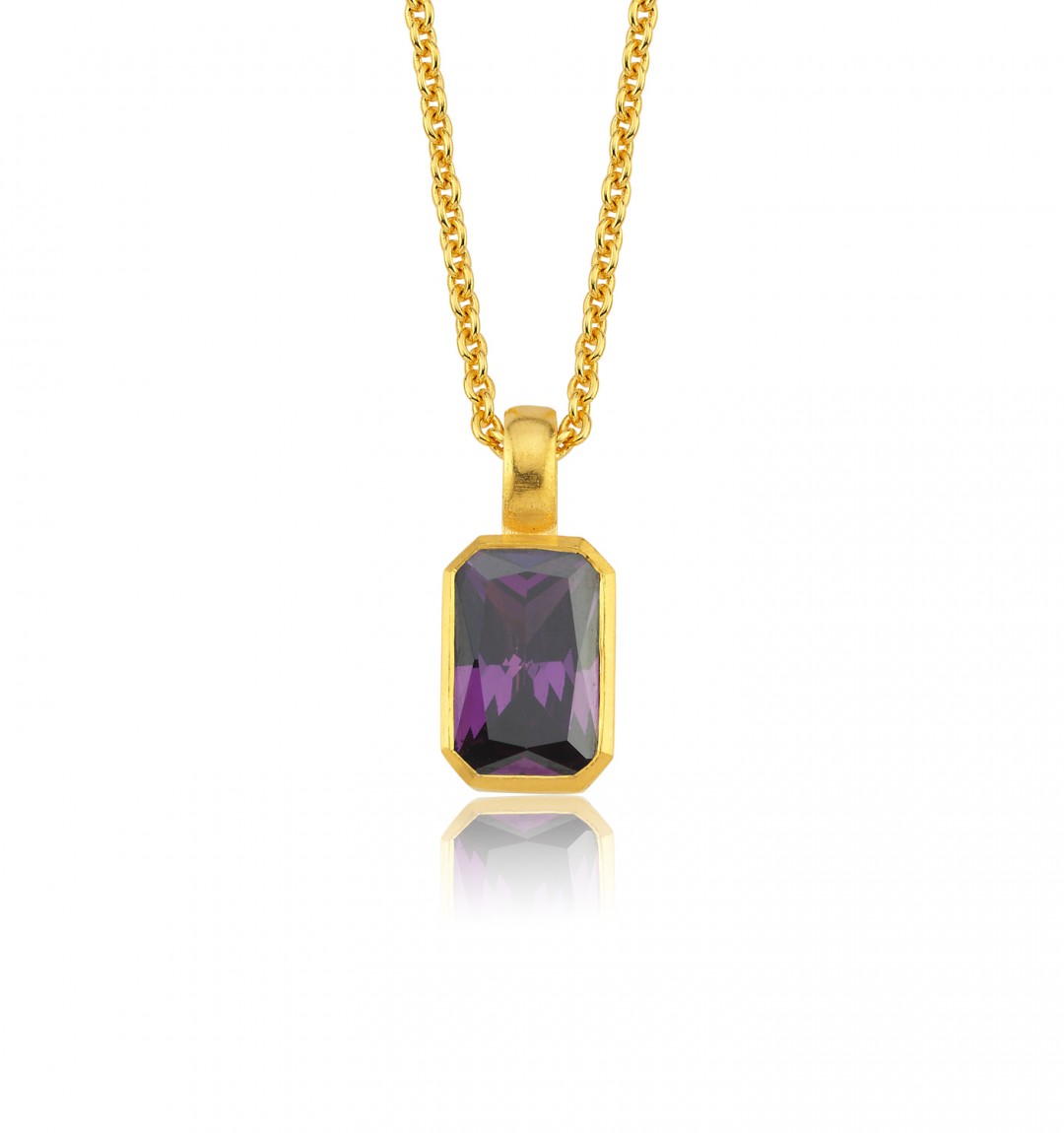 The Violara Necklace Gold The Violara Necklace Gold
