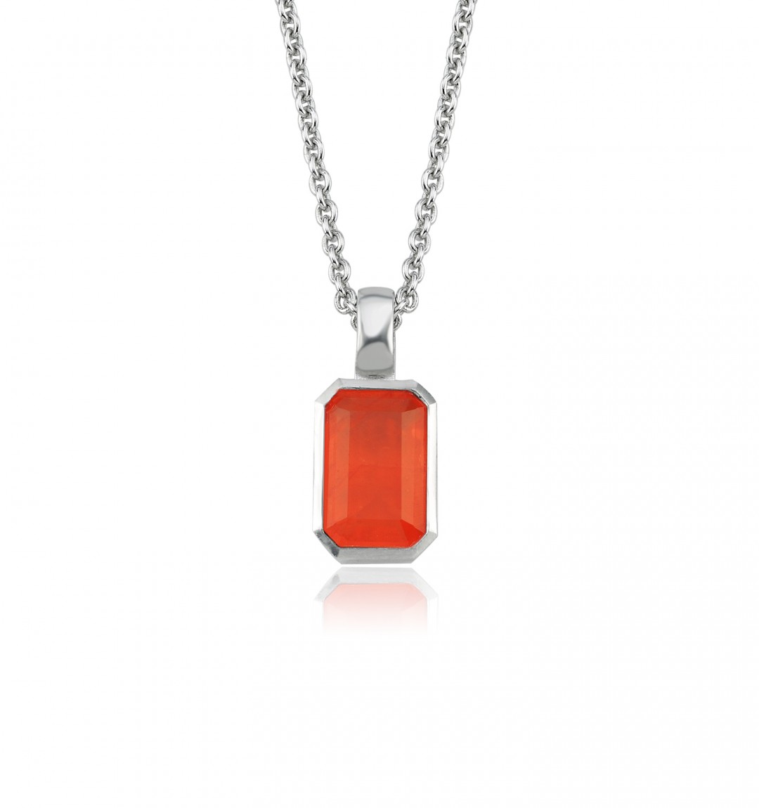 The Flamora Necklace Silver