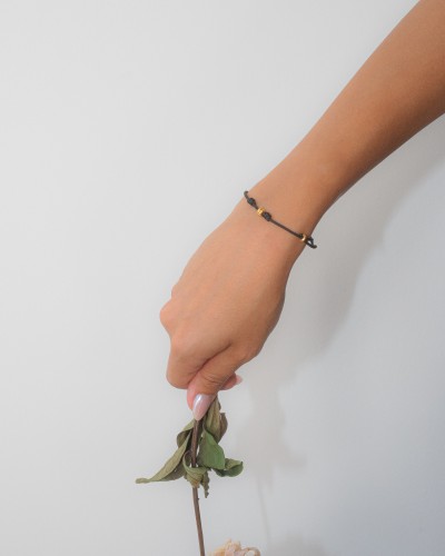 The Ruplets Coal Bracelet