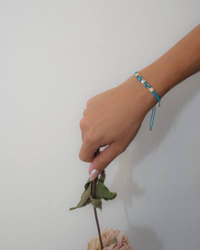 The Ferrum Caeruleus   Bracelet
