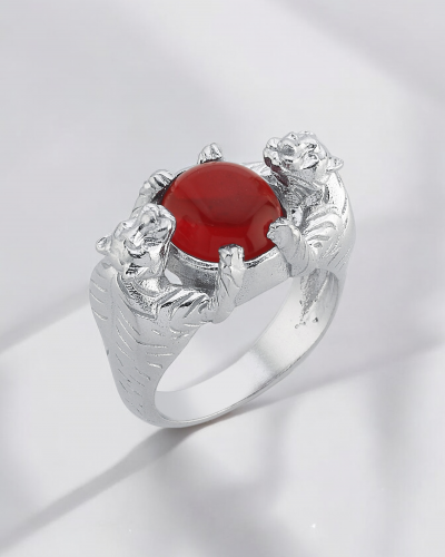 The Copulabis Tigre Silver Ring