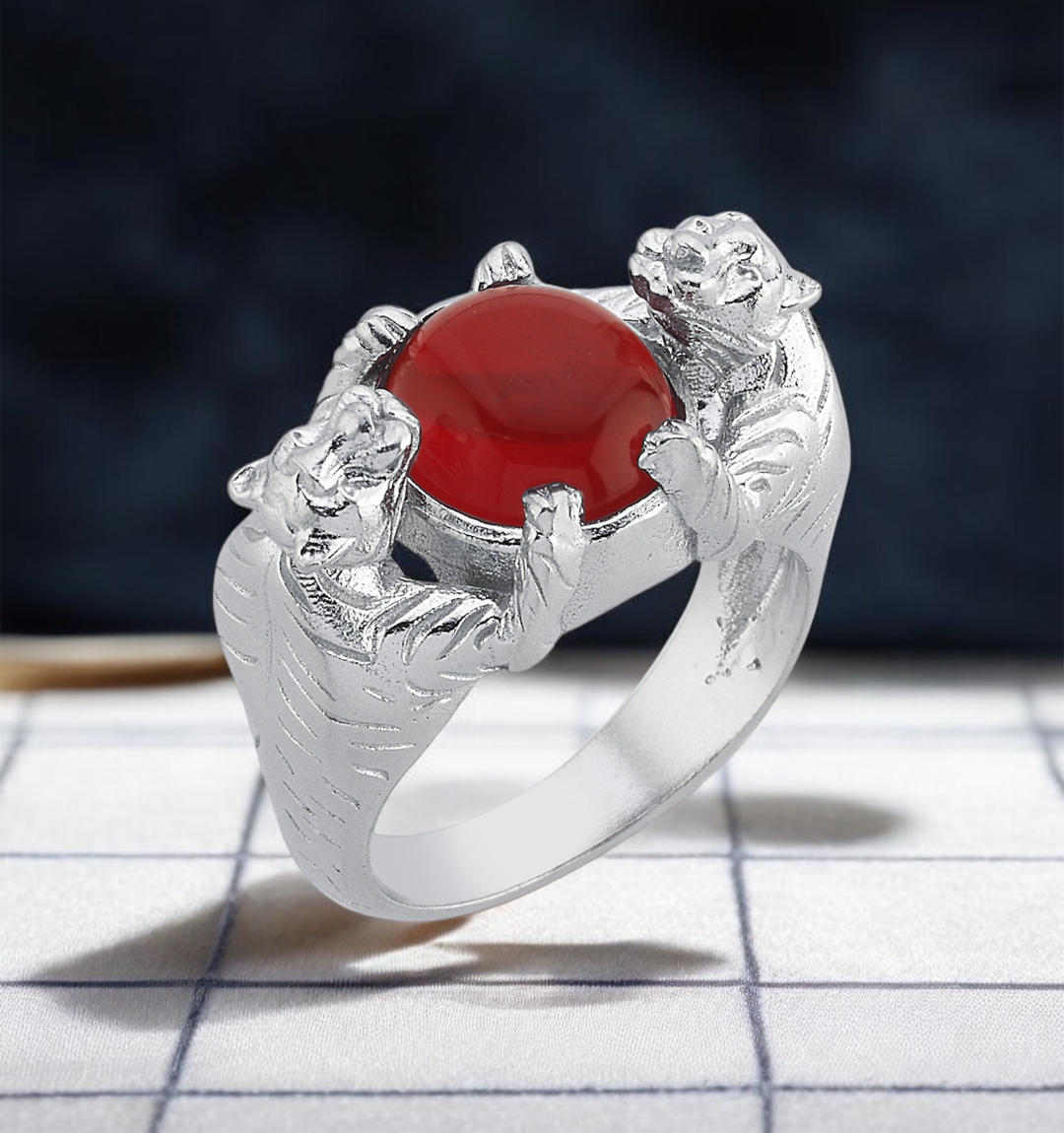 The Copulabis Tigre Silver Ring