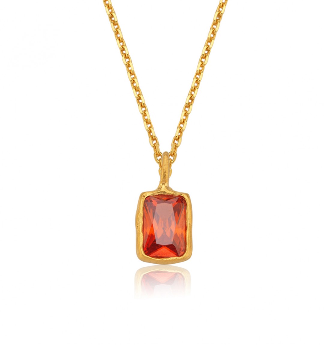 The Eternal Ember Necklace Gold