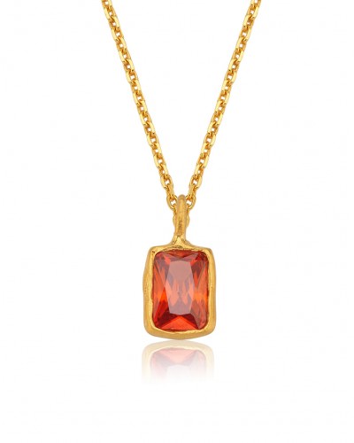 The Eternal Ember Necklace Gold