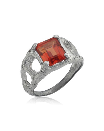 The Flamma Ring Silver